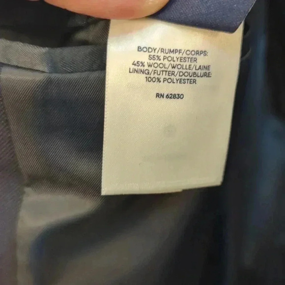 Lands' End School Uniform Hopsack Blazer - Picture 8 of 8